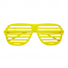 Brille Fluo Gerippt