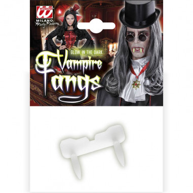 Dents De Vampire Blanches - Lot De 2 - Accessoire Halloween Et Cosplay Pour Enfants