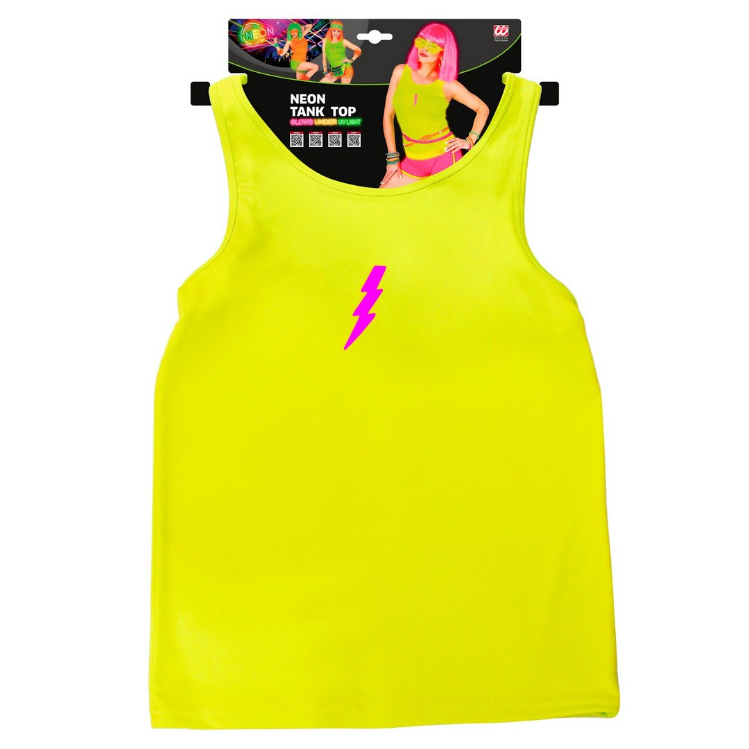 Débardeur Femme Fluo Éclair, Vêtements Fluo - Couleur De Nuit