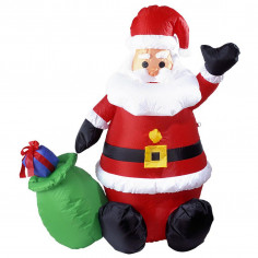 Aufblasbarer leuchtender Weihnachtsmann