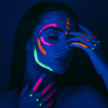 Peinture Fluo Corps 12 ml