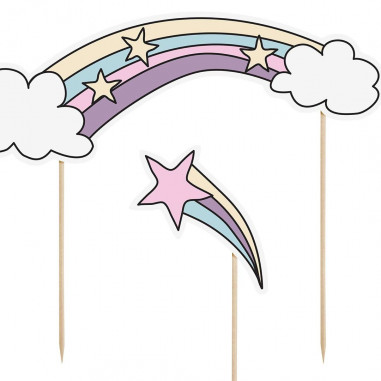 Einhorn-Kuchendeckel Einhorn-Kuchendeckel