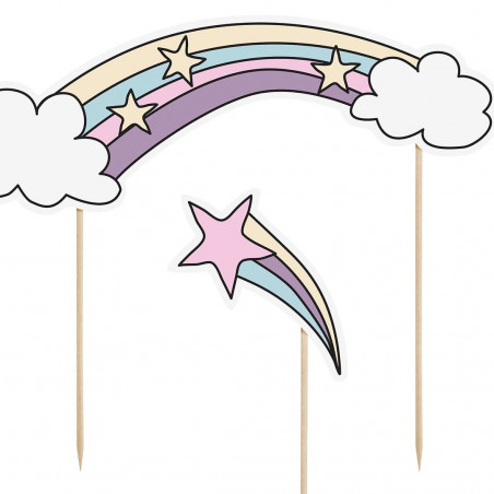 Einhorn-Kuchendeckel