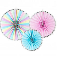 Einhorn Rosette - 3er Set