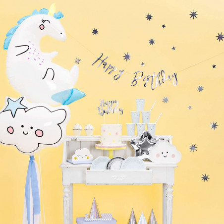 Ballon Aluminium Licorne