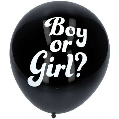 Ballon confettis Géant Gender Reveal - Lot de 3