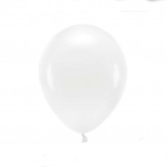 Ballon Biodégradable Blanc - Lot de 10