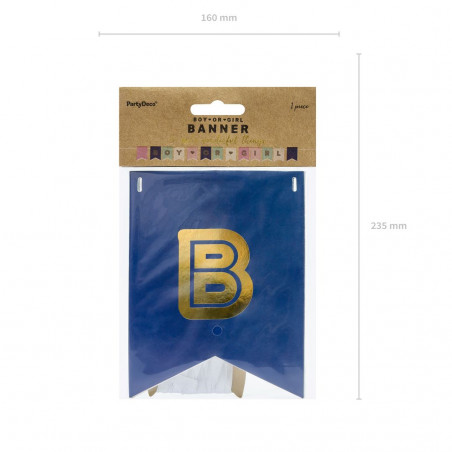 Jungen- oder Mädchengirlande