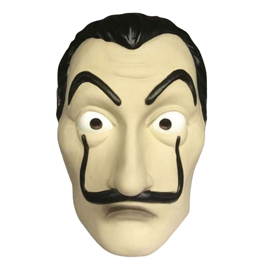 Lot de 100 masques dali, Déguisement Casa de Papel Couleur de Nuit