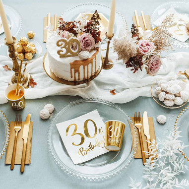 30 Jahre Goldener Becher - 6er Set