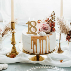 Goldene Kerzen 18 Jahre 2