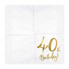 Goldene Serviette 40 Jahre... 2