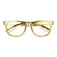 Lunettes Sans Verre Dorées