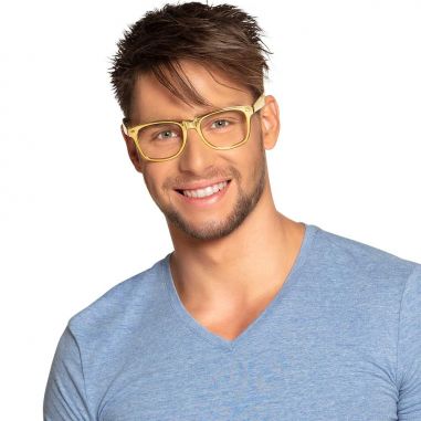 Lunettes Sans verre Dorées