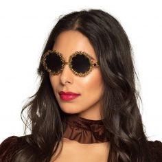 Lunettes Steampunk Dorées 2