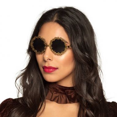 Lunettes Steampunk Dorées