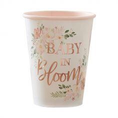 Gobelet Baby in Bloom - Lot de 8