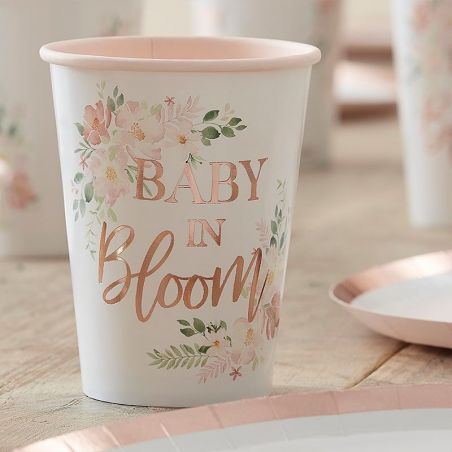 Gobelet Baby in Bloom - Lot de 8