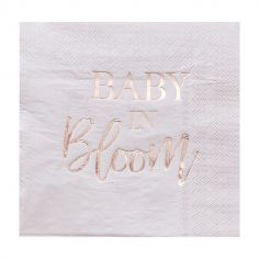 Serviette Baby in Bloom -