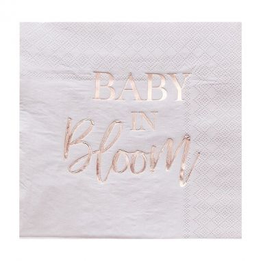 Serviette Baby in Bloom - 