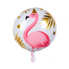 Ballon Aluminium Flamant Rose