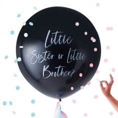 Ballon Gender Reveal Little Sister or Brother