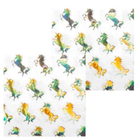 Serviettes Licorne - Lot de 12