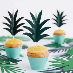 Cake Topper Aloha - Lot de 6 2