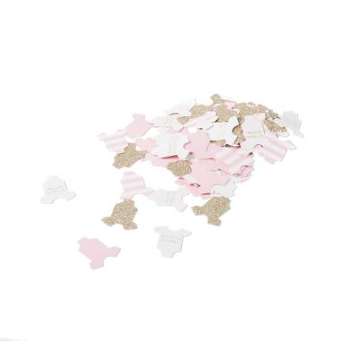 Confettis Body Bébé Fille - Lot de 100