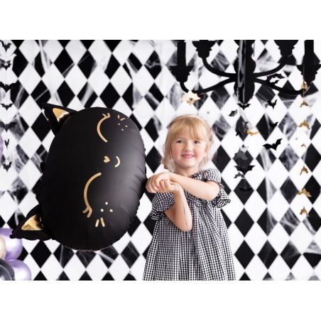 Ballon Aluminium Chat Noir