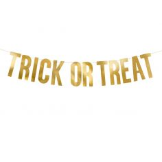 Guirlande Dorée Trick Or Treat