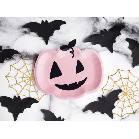 Assiette Citrouille - Lot de 6