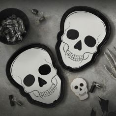 Assiette Tête de Mort - Lot de 8 2