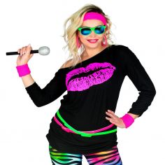T-Shirt Années 80 Lèvres 2