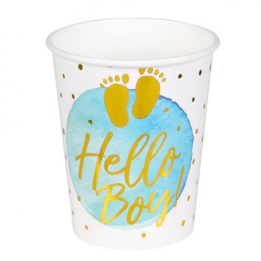 Gobelet Hello Boy - Lot de 6