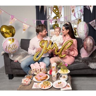 Assiette Hello Girl - Lot de 6