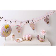 Serviette Hello Girl - Lot de 12 2