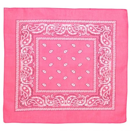 Bandana rétro rose