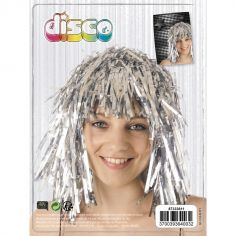 Perruque Disco Argent