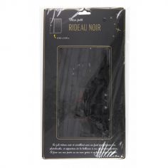 Rideau de Fête Noir 2