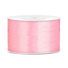 Ruban Fluo Rose Mousseline