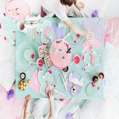 Serviette Lilas - Lot de 20