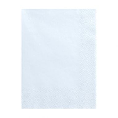 Serviette Bleu Clair - Lot de 20