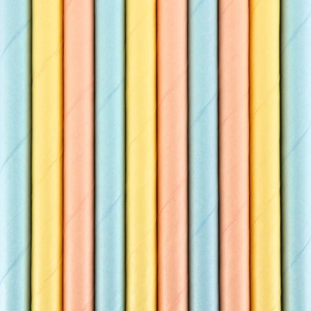 Paille Summer Time - Lot de 10