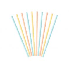 Paille Summer Time - Lot de 10 2