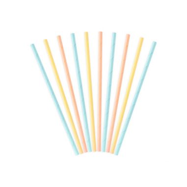 Paille Summer Time - Lot de 10