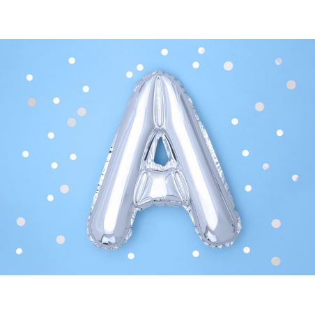 Ballon Aluminium Chiffre Argent