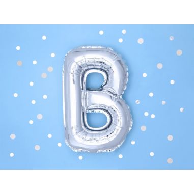 Ballon Aluminium Chiffre Argent