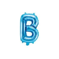 Ballon Aluminium Lettre Bleue