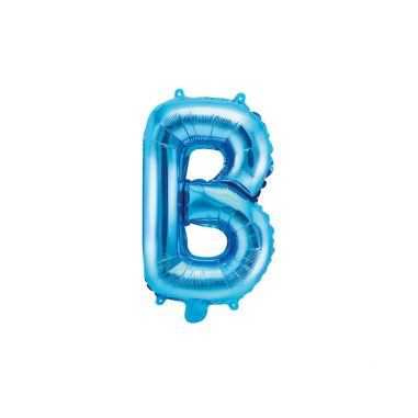 Ballon Aluminium Lettre Bleue